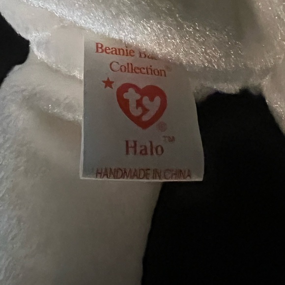 NWT - TY The Beanie Babies - Halo with Brown Nose - Picture 5 of 9